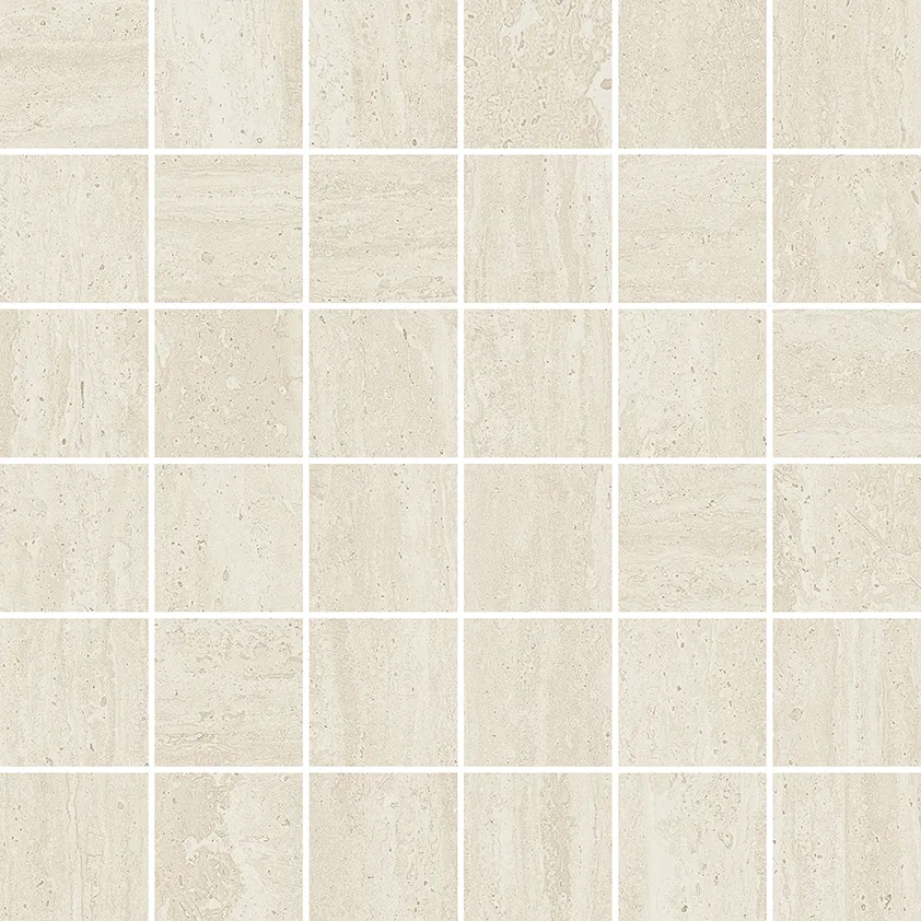 Recer Travertine Luce Ivory mosaico 30x30 avorio naturale
