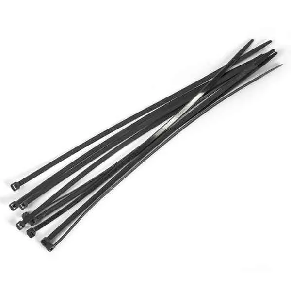 Protech 4,4x350 mm fascette nere 50 pezzi PVC