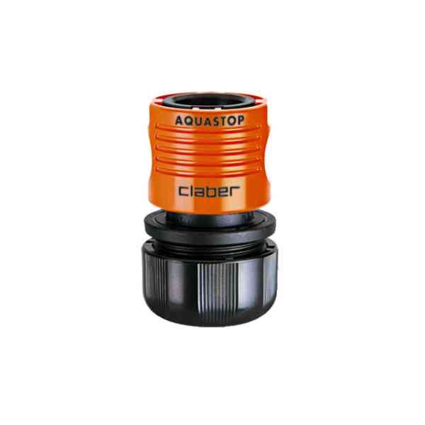 Claber 8605 raccordo rapido Aquastop 3/4 giardino