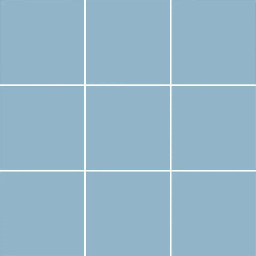 Recer Projectos Azul M140 M10x10 piastrella blu opaca 10x10