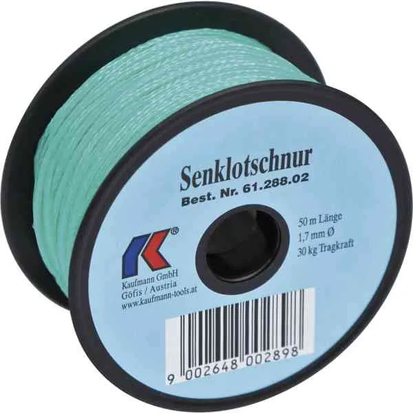 Kaufmann Corda tracciatrice verde 50 m x 1,7 mm