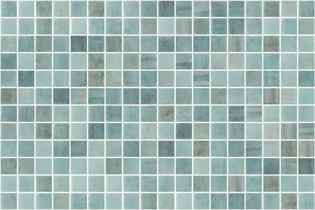 SQ Mosaic Essence Posidonia mosaico piscina turchese perla