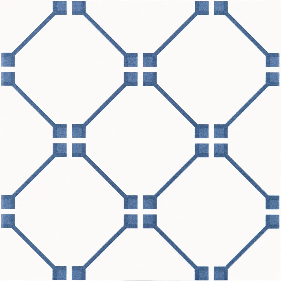 Recer Sentir Projectos Par Azul 20x20 piastrella blu