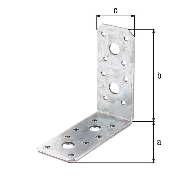 GAH Alberts angolare fissaggio 90x90x40 mm zincato