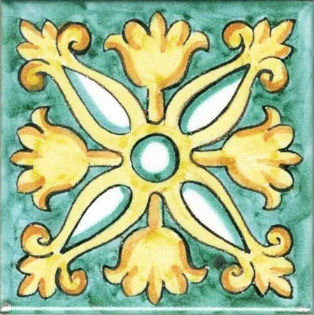 Ceramica Pinto Mare VP17247 piastrella maiolica pennello stampa