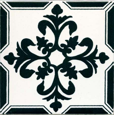 Ceramica Pinto Barocco Vietri VP15068 piastrella maiolica