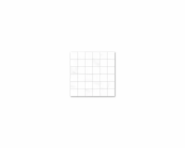 Roca Tiles Thinbig Malla Natural mosaico marmo bianco