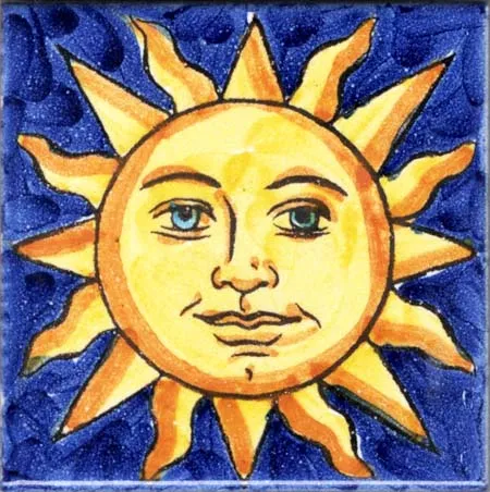 CERAMICA PINTO Pennellato VP2139 piastrella maiolica mano