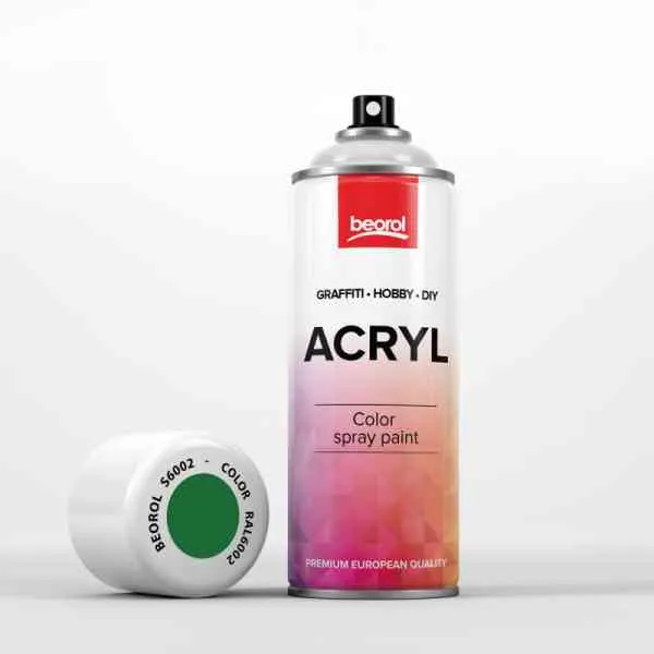 Beorol Spray smalto verde RAL 6002 400 ml