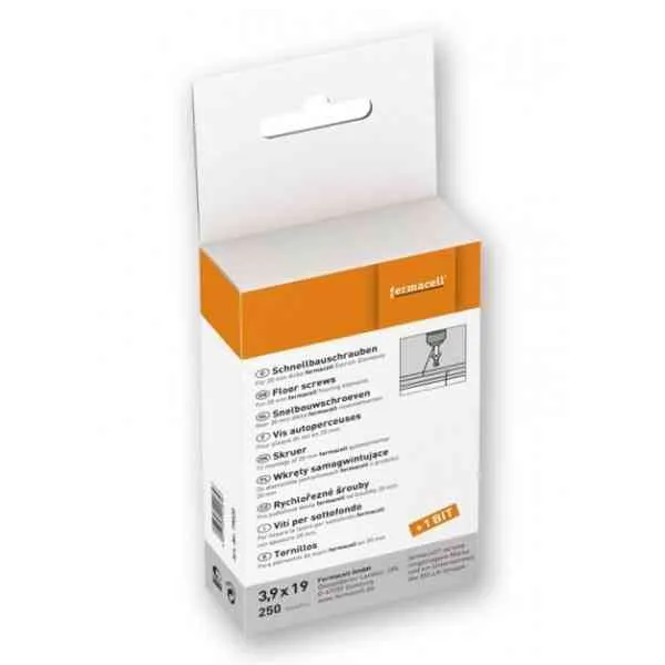 Fermacell 3,9x19 mm Vite per Lastre 250 pz autofilettante