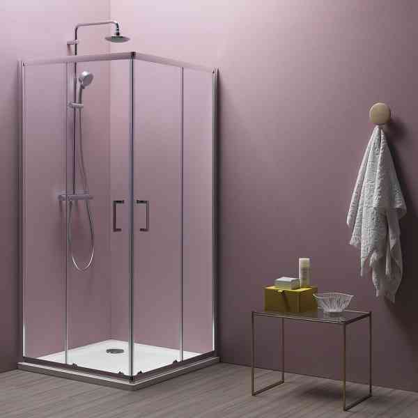 Kolpa Eco Quat TKK 80/K box doccia angolare 80