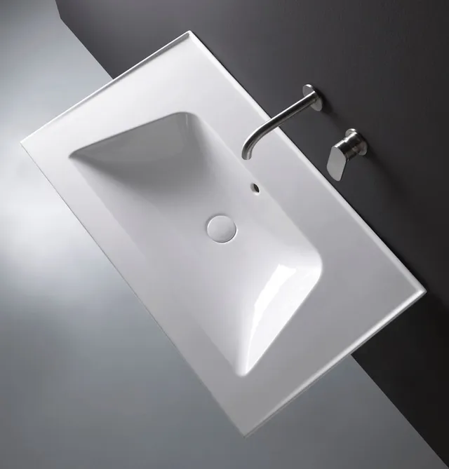 Viva Made Bloom Vaso Bagno Ceramica Bianco Moderno
