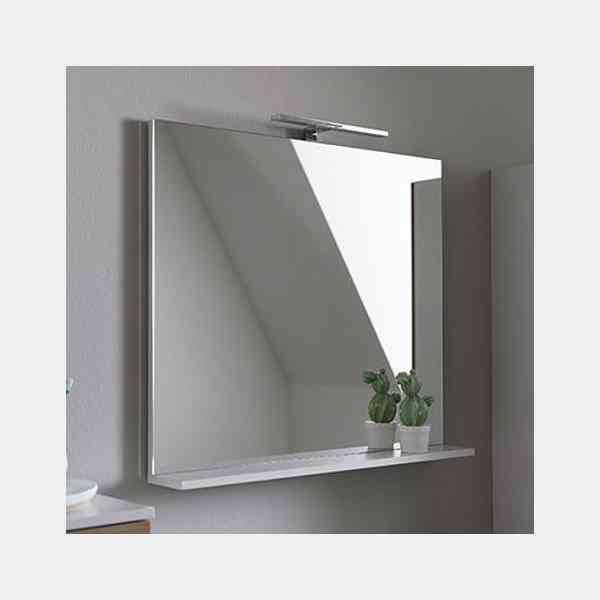 Kolpa Evelin OGE 65 specchio bagno mensola gray 650x700