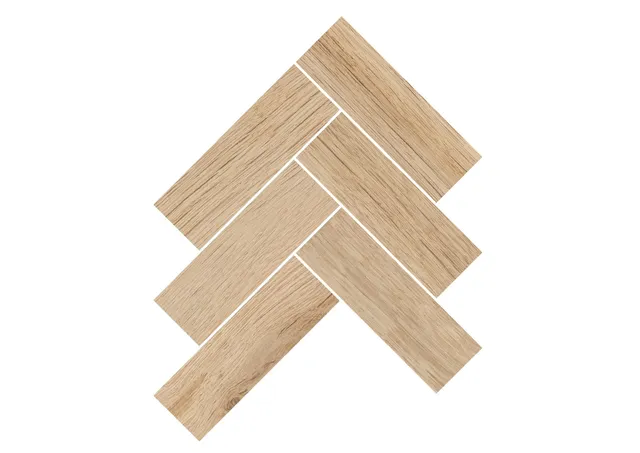 Roca Tiles Morea Malla Espiga Roble mosaico legno