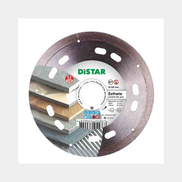 Distar Esthete 7D disco diamantato 115 mm per gres ceramica