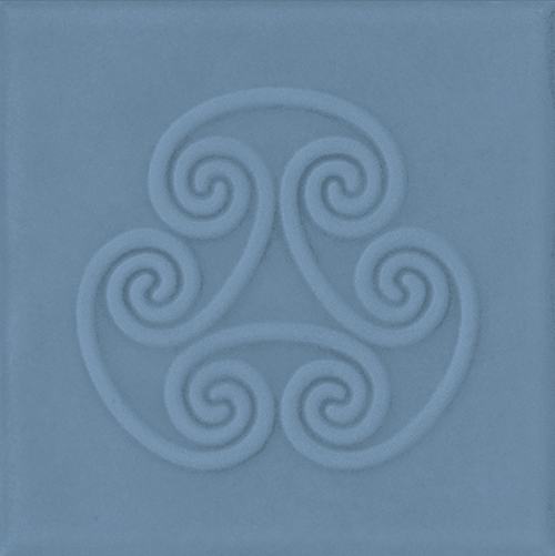 Cerasarda Porto Rotondo Monogram piastrella Azzurro Smeraldino