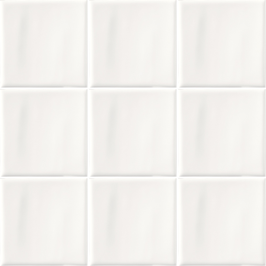 Recer Naprec In White piastrella 10x10 lucida
