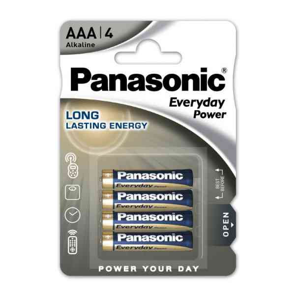 Panasonic Everyday Power batteria AAA LR03 alcalina ministilo