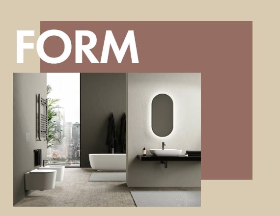 Viva Made Form sanitario vaso bagno ceramica bianco