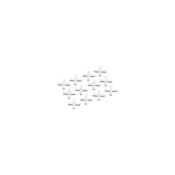 Crocette piastrelle 6 mm distanziatori plastica 100 pezzi