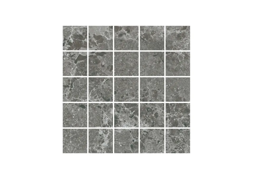 Roca Tiles Marais Malla Marais Grafito 30X30 mosaico