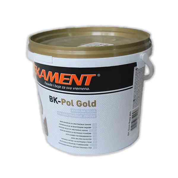 Bekament BK-Pol Gold pittura murale 3 L bianco per interni