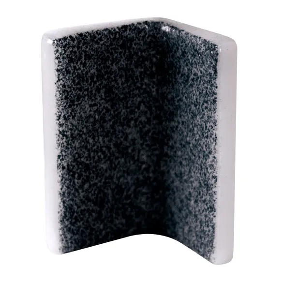 SQ Mosaic Special Finishes AB5 GN400-A profilo nero opaco