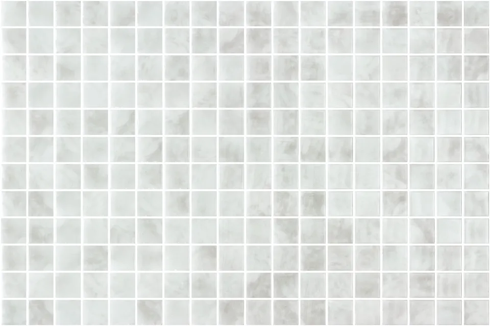 SQ Mosaic Identity Seal mosaico grigio chiaro lucido