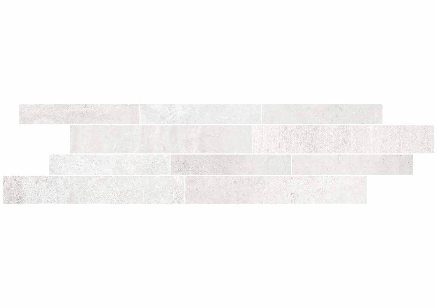 Roca Tiles Malla Link Gris mosaico grigio effetto cemento