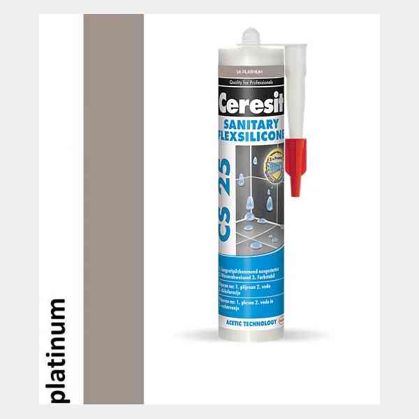 Ceresit CS25 Platinum silicone sanitario 280 ml antimuffa