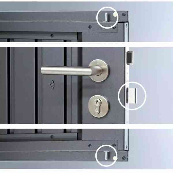 Biohort Europa casetta giardino metallo grigio scuro 244x300