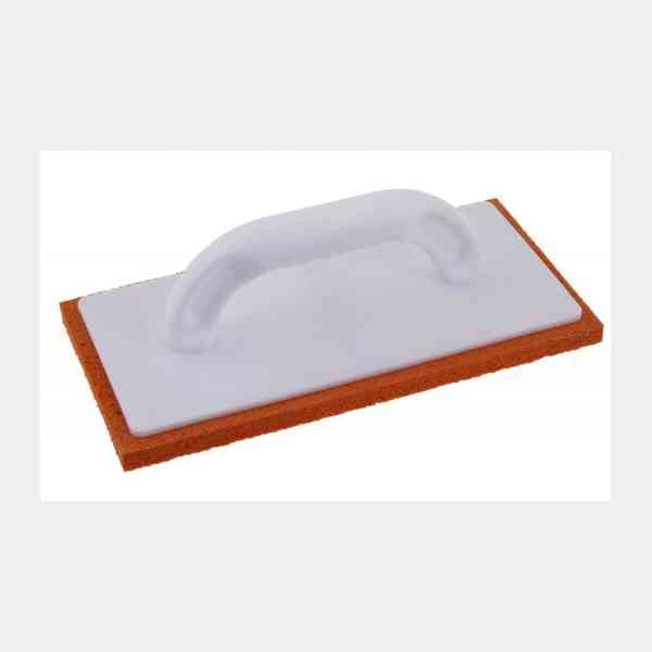 Festa frattazzo PVC 280x140 spugna fine arancione 1,2 cm