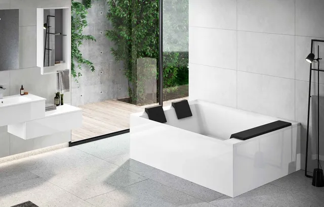 Viva Made Divina Dual Vaso Bagno Ceramica Bianco
