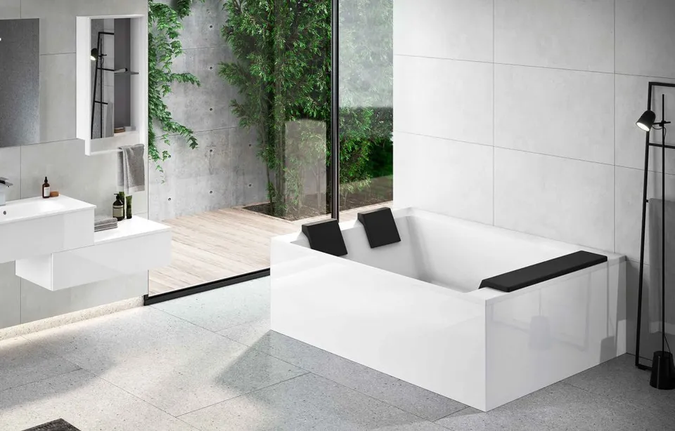 Viva Made Divina Dual Vaso Bagno Ceramica Bianco