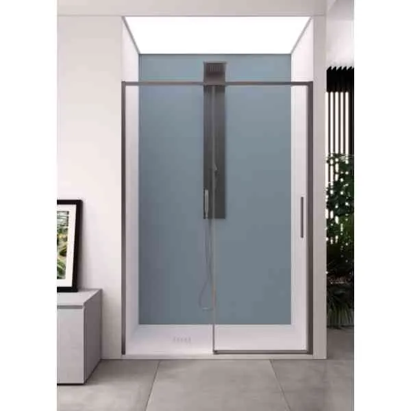 Lacus Torcello LPST 10026N porta doccia 100 cm nickel 6 mm