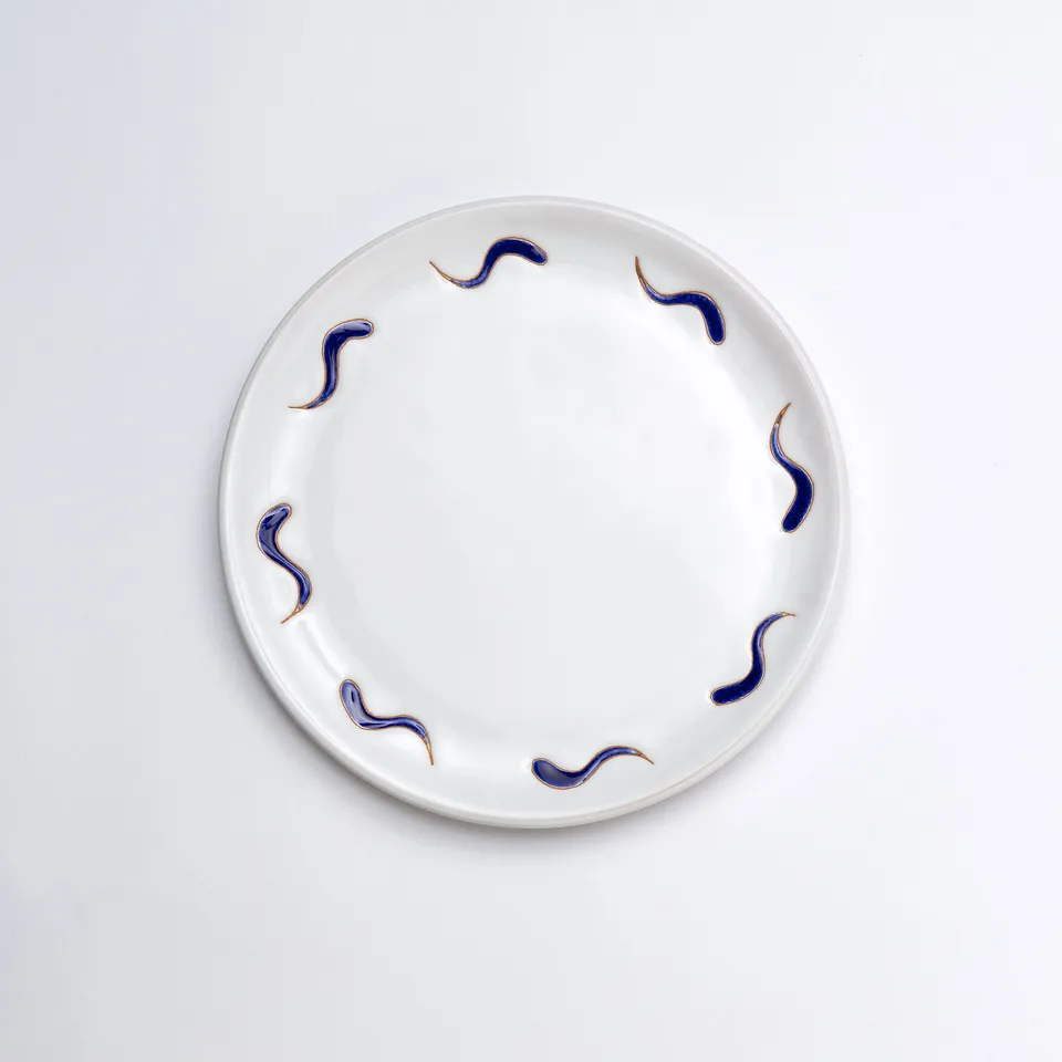 Cerasarda Arte Tavola Mariano piatto piano 24 cm ceramica