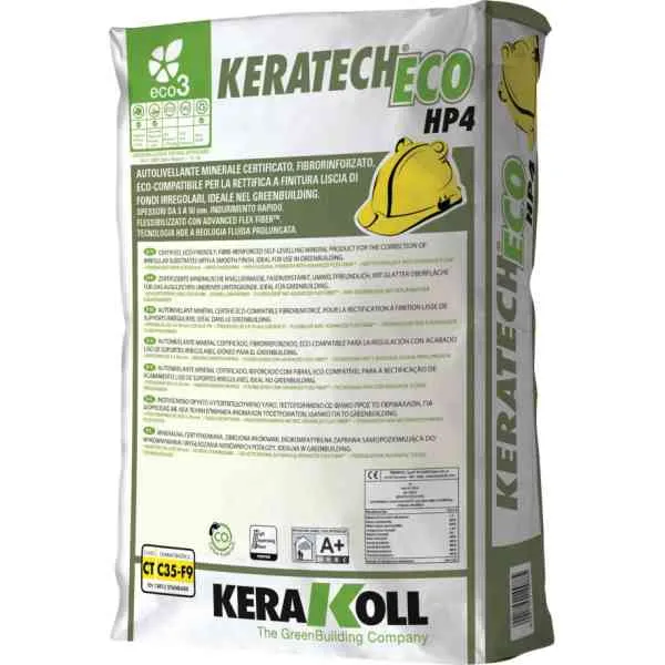 Kerakoll Keratech Eco HP4 autolivellante 25 kg 3-50 mm