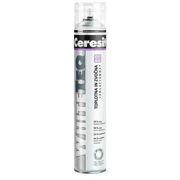 Ceresit WhiteTeq schiuma poliuretanica 750 ml bianca