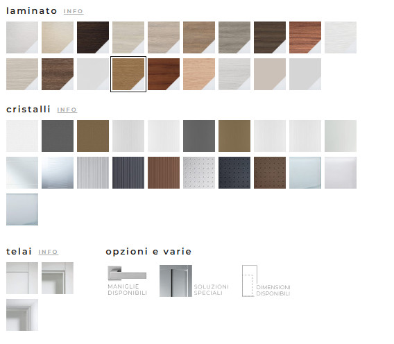 Viva Made Liss Vetro Large Specchio Bagno Parete