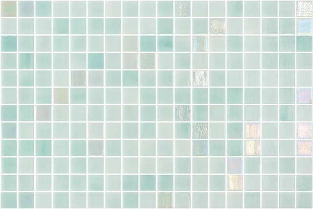 SQ Mosaic Pearl Barbo mosaico verde chiaro lucido perlescente