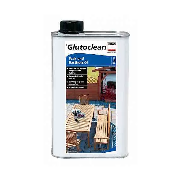 Glutoclean Olio teak e legno duro 1 L protettivo