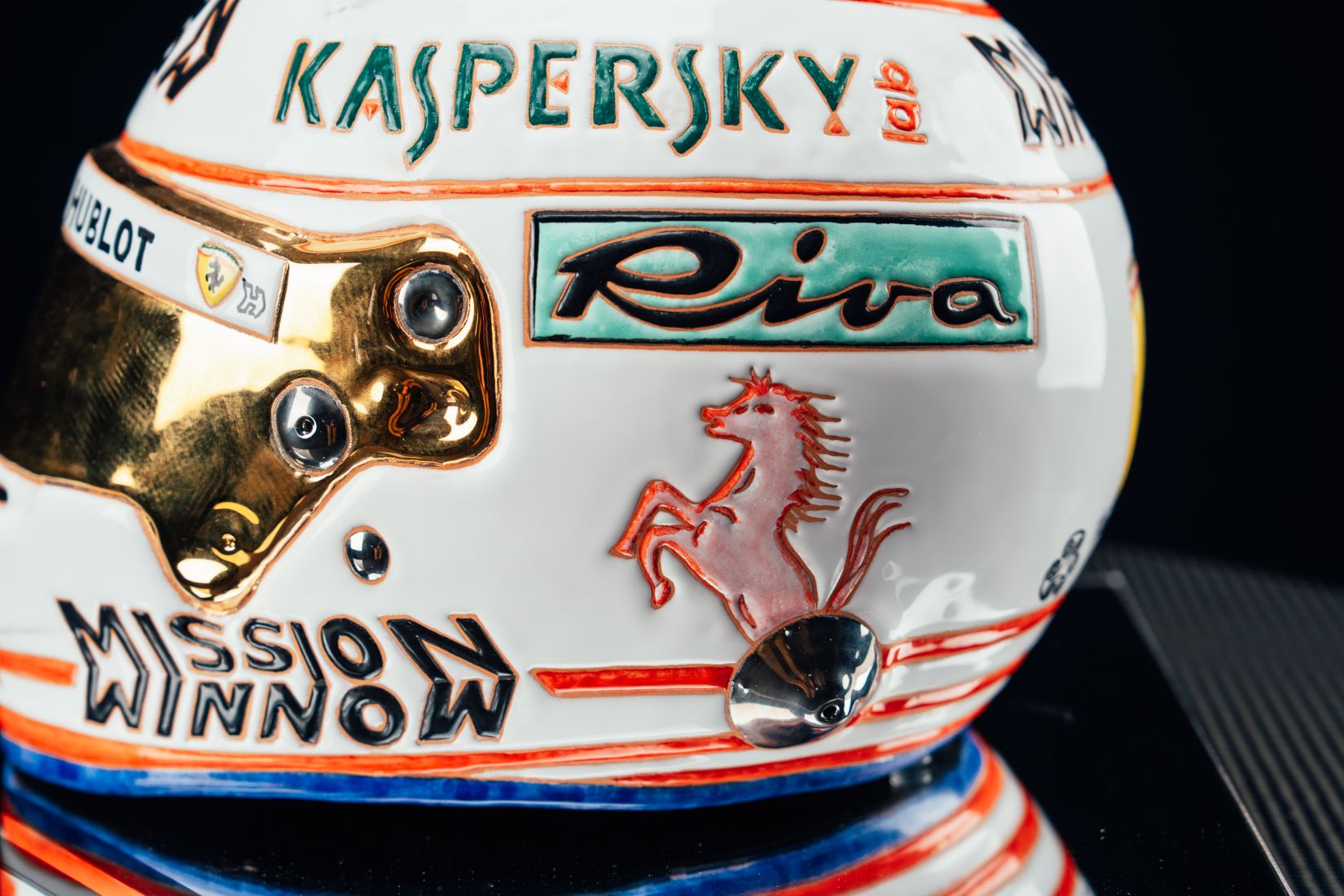 Cerasarda Art Helmets Helm SVT casco ceramica Vettel