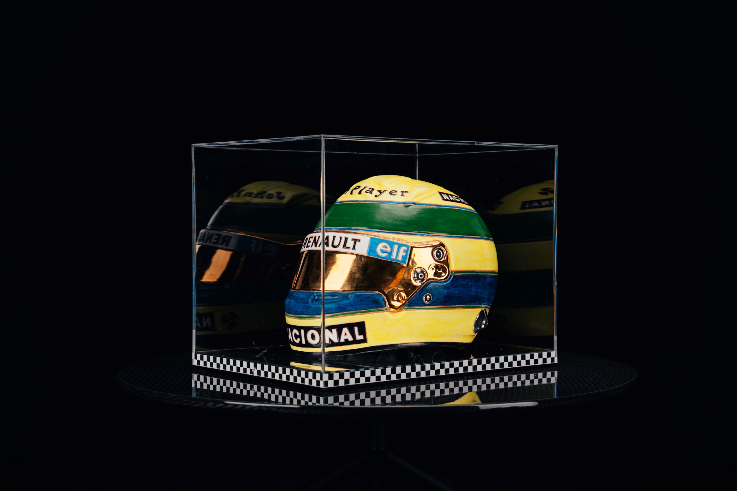 Cerasarda Art Helmets x MM Helm ASN86 casco ceramica Senna