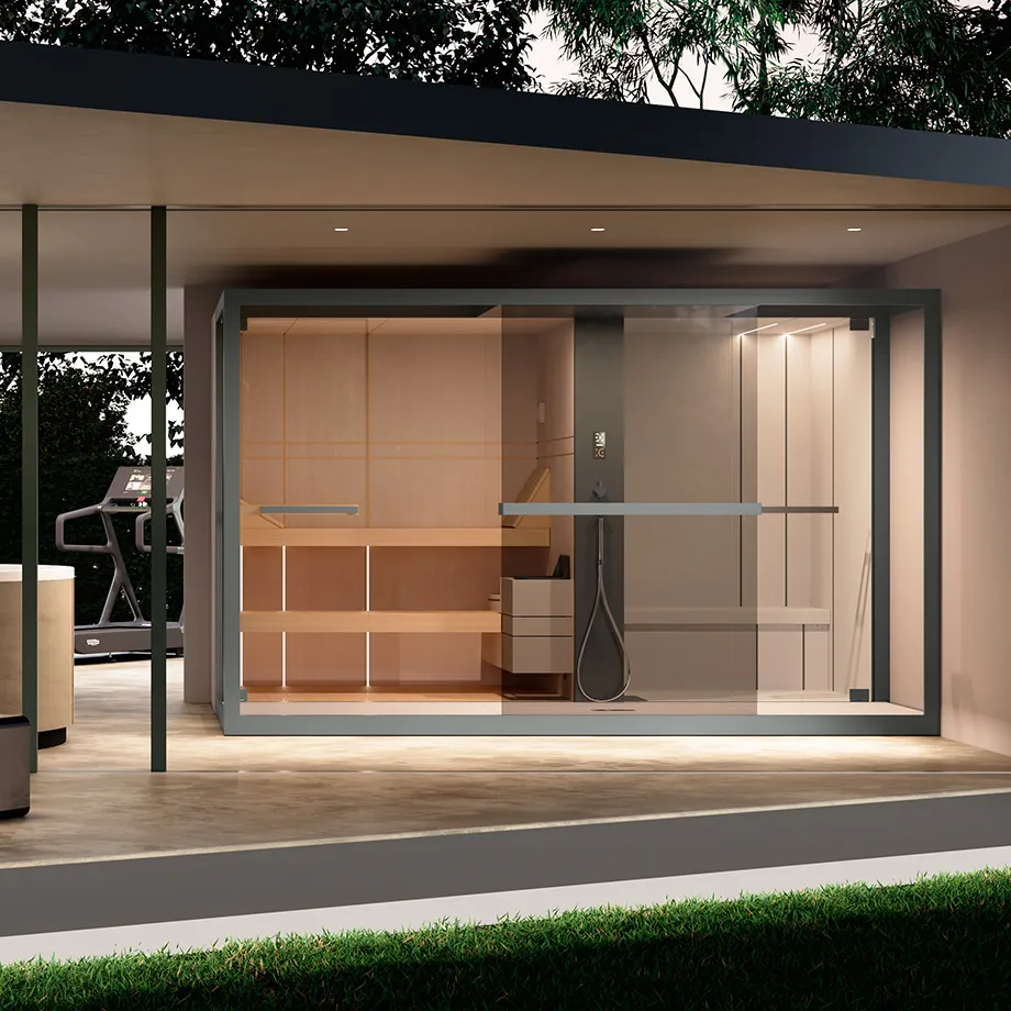 Viva Made Celsius Patio box doccia vetro bagno