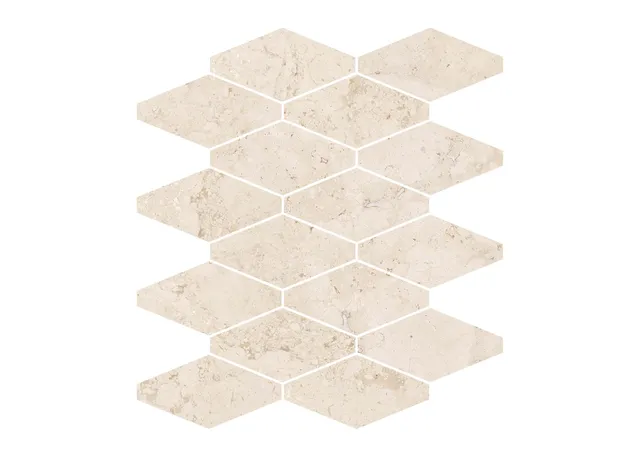 Roca Campora Ivory mosaico gres effetto pietra rete