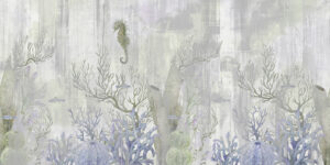 Viva Made Seahorse complemento arredo bagno ceramica
