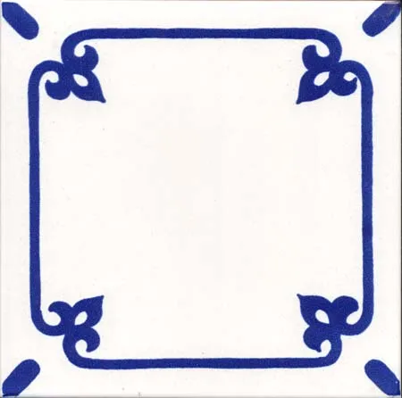 Ceramica Pinto Classico Vietri VP93 piastrella maiolica a mano