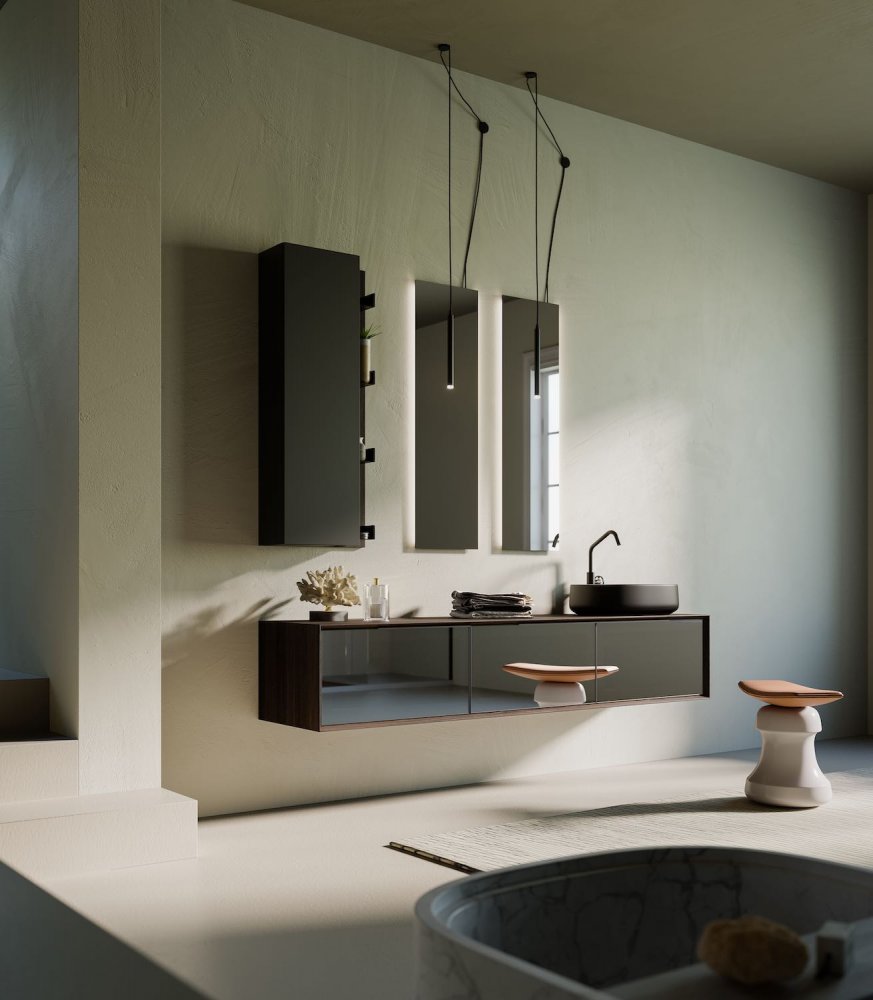 Viva Made Sistema Modula Comp.1 Mobile Bagno componibile sospeso