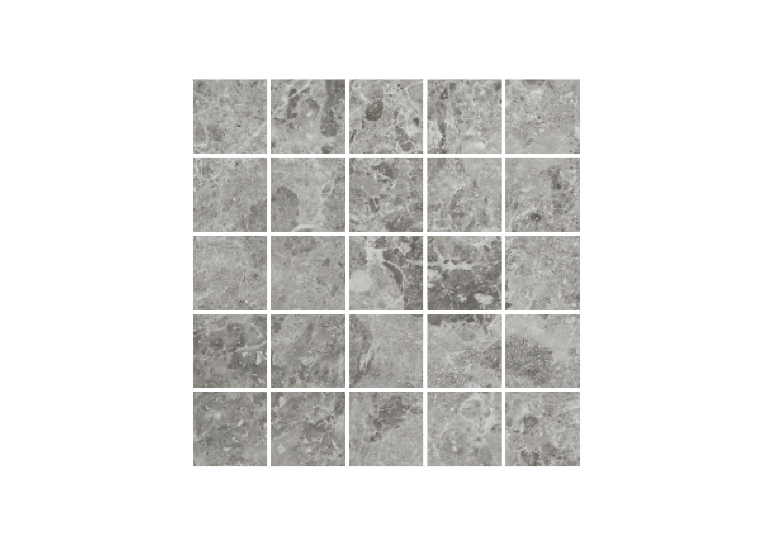 Roca Tiles Marais Malla Marea Gris mosaico 30x30