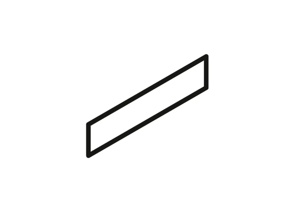 Roca Marais Marea Gris 9.5x120 battiscopa gres